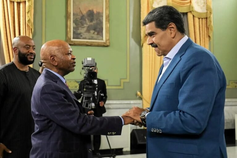 Prince Arthur Eze, President Nicolas Maduro of Venezuela