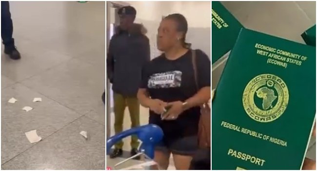 Woman who destroyed husband’s Passport