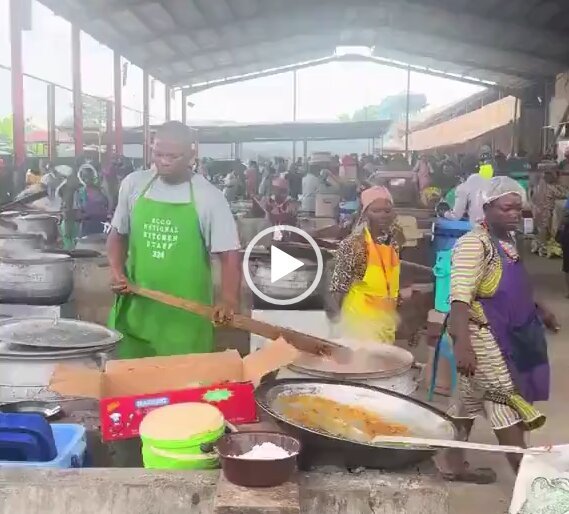 rqgzw Meal cooking at RCCG 2024 Annual Convention