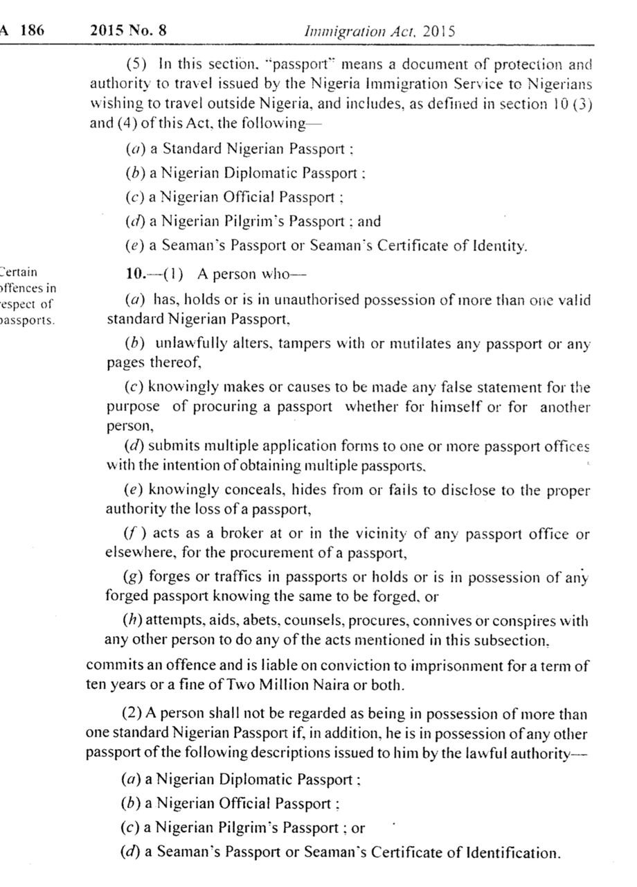 Immigration Act
