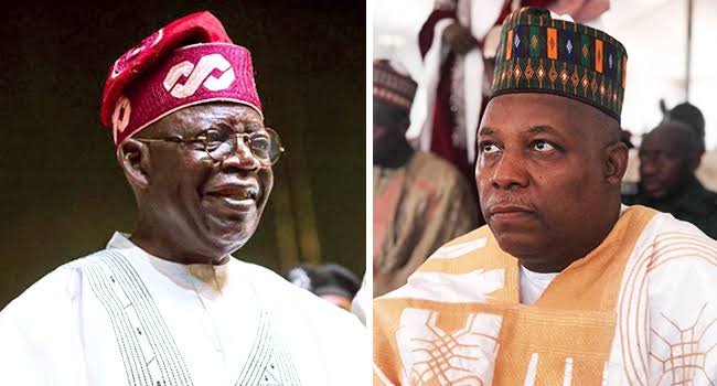 Tinubu, Shettima Tinubu, Shettima