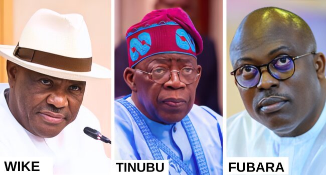 Wike, Tinubu, Fubara Wike, Tinubu, Fubara