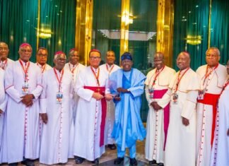 What Tinubu Told Catholic Bishops Concerning Hardship