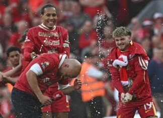 Liverpool Clinch 2024/25 EPL Title After Thumping Tottenham 5-1
