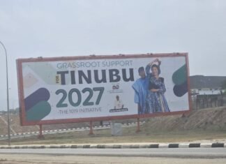 Presidency Speaks On Tinubu’s 2027 Campaign Billboards