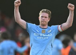 De Bruyne To Leave Manchester City At End Of The Season