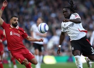 Fulham Vs Liverpool Full Time Match Report