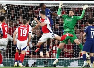 Arsenal Vs PSG Full Time Match Report