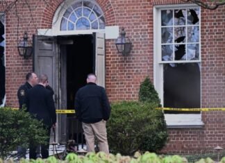 Arsonist Set Governor’s Residence On Fire