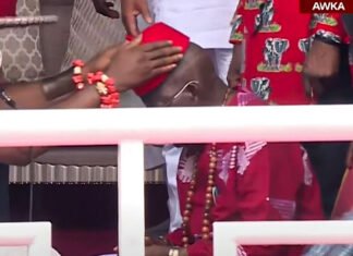 Anambra Traditional Rulers Confer Title On Tinubu