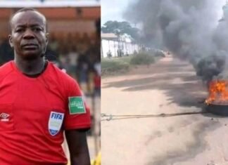 Outrage As Mob Sets Referee Ablaze