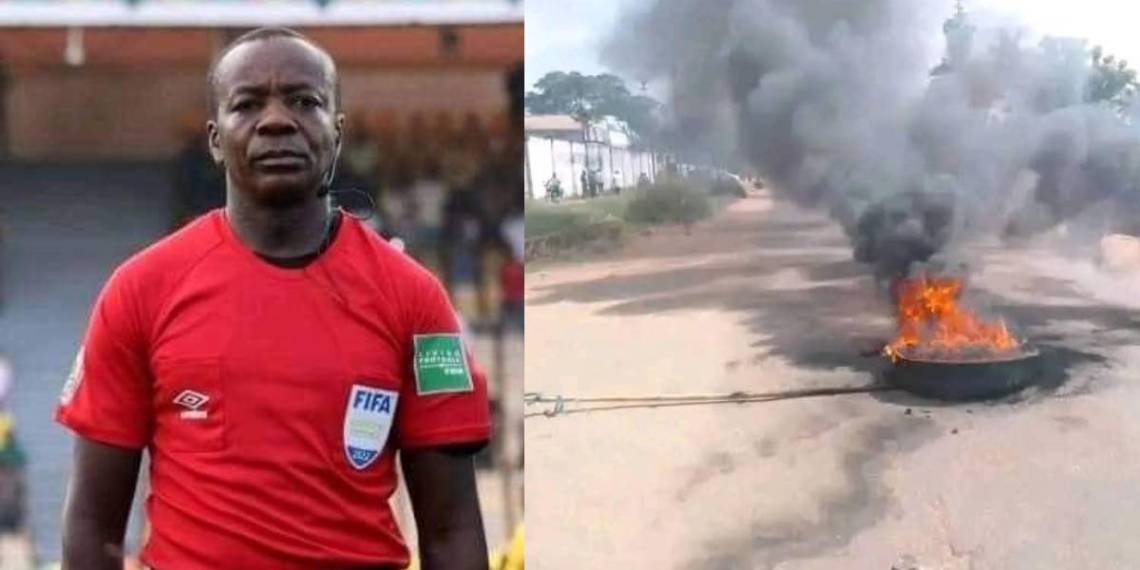 Outrage As Mob Sets Referee Ablaze