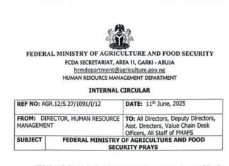 FG Declares 3-Day Prayer And Fasting