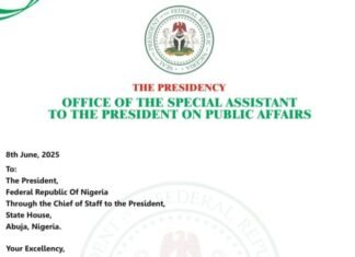 Presidential Aide Audu Resigns