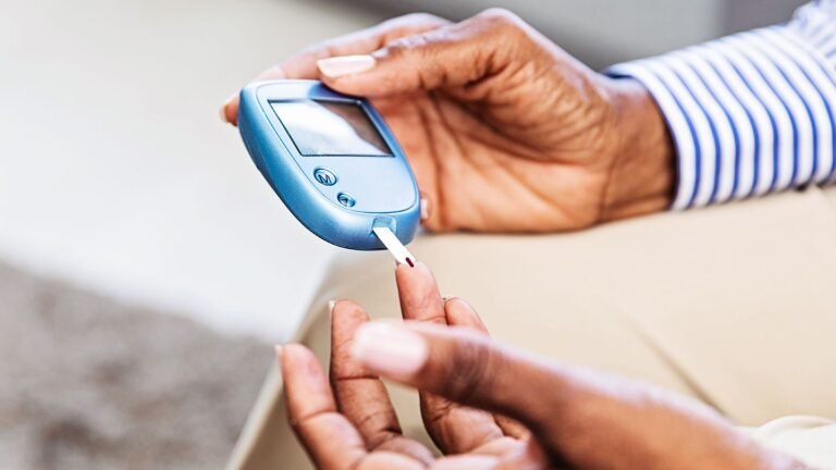 Checking Blood Sugar