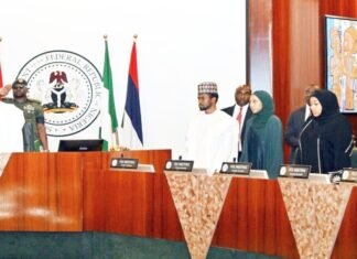 Photos From FEC Special Session Held In Honour Of Buhari