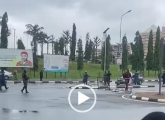 Security Takes Over National Assembly Over Natasha’s Plan To Resume Legislative Duties [VIDEO}