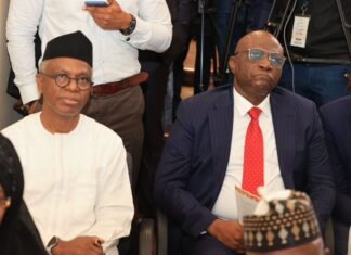 El-Rufai And Onanuga Spotted Together