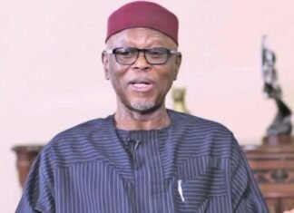 Former APC National Chairman Gets ADC Membership Card In Edo John Oyegun