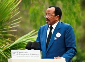 Cameroon’s 92-Year-Old President Biya Declares Bid For Eighth Term