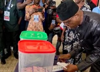 What Wike Did After Voting In Rivers LG Election