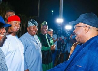 Akpabio Returns To Nigeria Amidst Speculation About Ill-Health