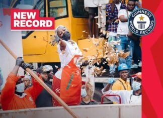 Hilda Baci Reacts As Guinness World Record Confirms Her New Record For Largest Serving Of Nigerian-Style Jollof Rice