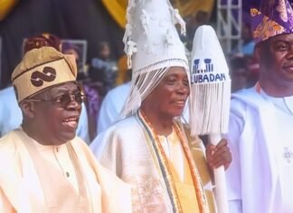 What Oba Ladoja Told Tinubu After Installation As 44th Olubadan
