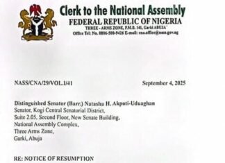 Senate Replies Natasha’s Request To Resume Legislative Duties After Completing Six-Month Suspension
