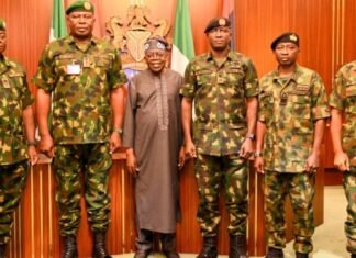 Tinubu Decorates Service Chiefs With New Ranks