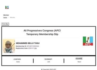 APC Speaks On Bello Turji’s Party Membership Card