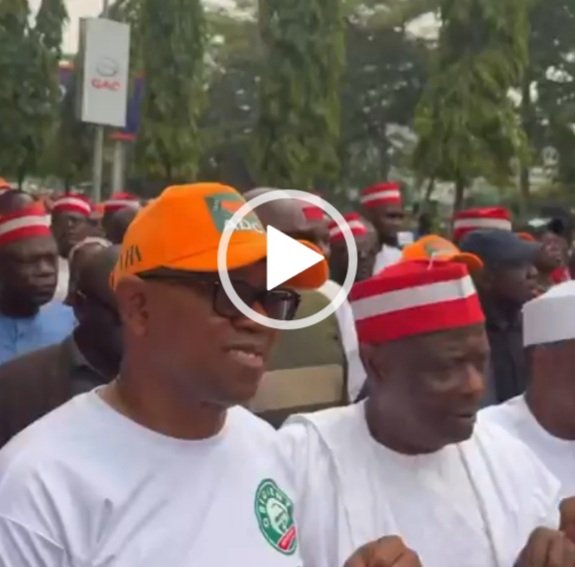 Atiku, Obi, Amaechi, Kwankwaso, Aregbesola, Mark, Lead ‘Save Democracy’ Protest