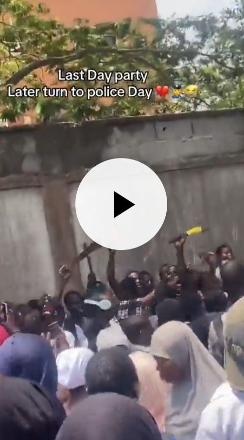Video Of Secondary School Students Holding Axes And Cutlasses As They Celebrate Last Day In School Sparks Reactions