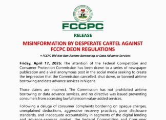 FG Opens Up On Ban On Airtime Borrowing Or Data Advance Services