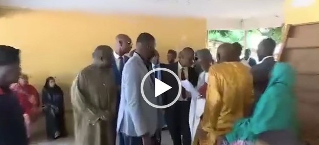 Moment El-Rufai Arrives Kaduna Court, Speaks On ADC Convention