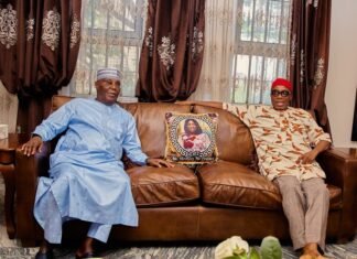 Hours After Rejecting ADC Primary Election Results, Atiku Celebrates Amaechi On Birthday