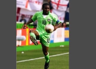 FIFA Makes Big Announcement On Okocha’s World Cup Record
