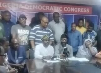 NDC Chieftains Fight Over Rigged Primary Elections, Embezzlement In Lagos