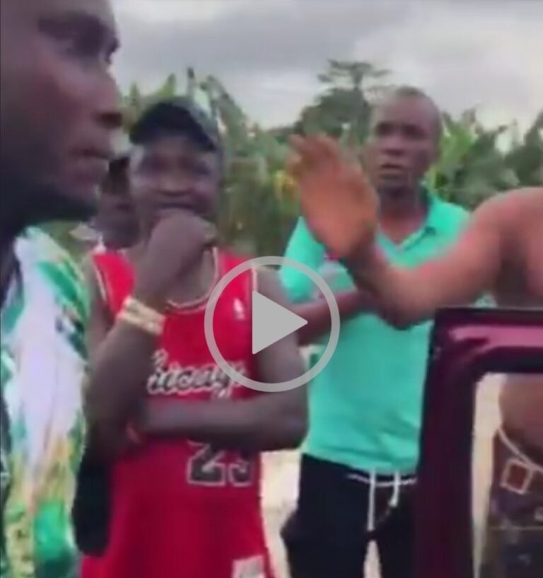 Drama As Man Confronts Pastor Driving Car He Bought For His Wife Which She Used To Sow Seed In Church [VIDEO]